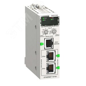 Адаптер удаленного в/в RIO Ethernet,Modicon X80, улучше | BMXCRA31210C | Schneider Electric - фото 4