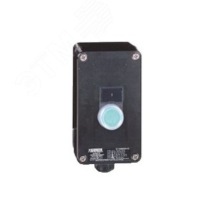 Пост кнопочный металлический 1 кнопка пуска ATEX 5