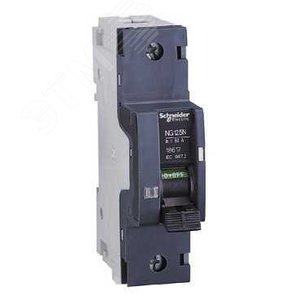 Выключатель автоматический однополюсный NG125N 63А C 25кА | 18617 | Schneider Electric 6