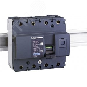 Выключатель автоматический четырехполюсный (3п+N) NG125N 125А C 25кА | 18648 | Schneider Electric 3