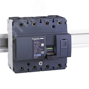 Выключатель автоматический четырехполюсный (3п+N) NG125N 125А C 25кА | 18648 | Schneider Electric 4