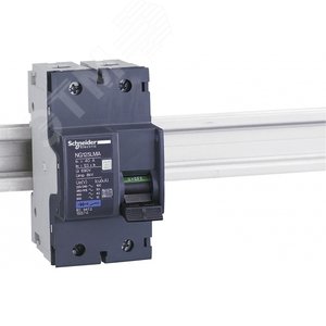 Выключатель автоматический двухполюсный NG125L 25А MA 50кА | 18873 | Schneider Electric 3