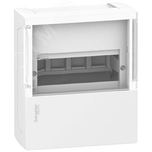 MINI PRAGMA ЩИТ НАВЕСНОЙ С ПРОЗРАЧ. ДВ. 1РЯД/6МОД,IP40,IK07,63А,2 клеммы,Италия | MIP12106S | Schneider Electric - фото 4