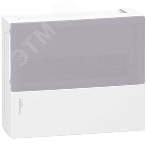 Щит распределительный навесной ЩРн-П-12 IP40 пластиковый прозрачная дверь белый Mini Pragma NEW (MIP12112S)