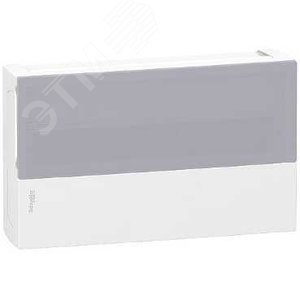 Щит распределительный навесной ЩРн-П-18 IP40 пластиковый прозрачная дверь белый Mini Pragma NEW (MIP12118S) 5