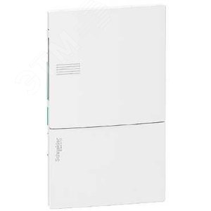 MINI PRAGMA ЩИТ ВСТРАИВ. С БЕЛОЙ ДВ. 1РЯД/4МОД,IP40,IK07,50А,2 клеммы,Италия | MIP22104 | Schneider Electric - фото 4