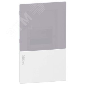 MINI PRAGMA ЩИТ ВСТРАИВ. С ДЫМЧАТОЙ ДВ. 1РЯД/4МОД,IP40,IK07,50А,2 клеммы,Италия | MIP22104T | Schneider Electric - фото 4
