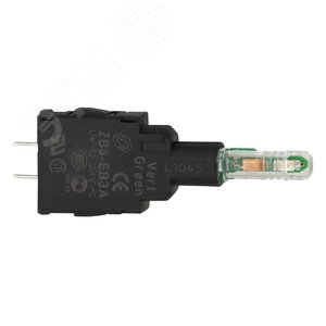 ДЕРЖАТЕЛЬ ЛАМПЫ 6-24В ЗЕЛЕНЫЙ | ZB6EB3A | Schneider Electric 4