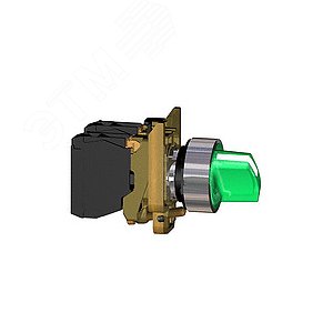 Переключатель с подсветкой 3 положения с фиксацией 5