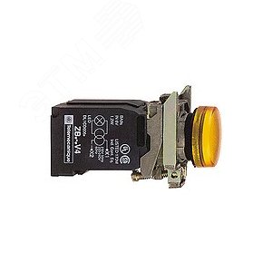 СИГН. ЛАМПА 22ММ С ТРАНСФ. ПИТ. ЖЕЛТАЯ XB4BV35 | XB4BV35 | Schneider Electric 6