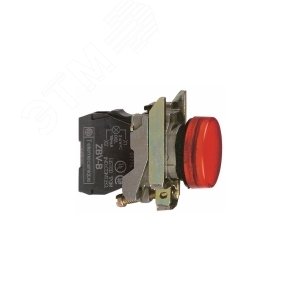 сигн. лампа 22мм 24в красная ATEX 6