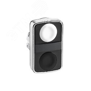 ГОЛОВКА КНОПКИ ДВОЙНАЯ БЕЗ МАРКИРОВКИ ZB4BA7120 | ZB4BA7120 | Schneider Electric 5