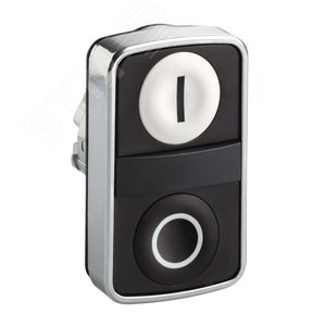 ГОЛОВКА КНОПКИ ДВОЙНАЯ С МАРКИРОВКОЙ ZB4BA7121 | ZB4BA7121 | Schneider Electric 4