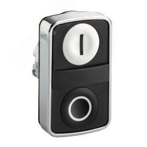 ГОЛОВКА КНОПКИ ДВОЙНАЯ С МАРКИРОВКОЙ ZB4BA7121 | ZB4BA7121 | Schneider Electric 5