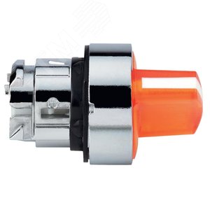 Головка для переключателя 22мм желтая 4