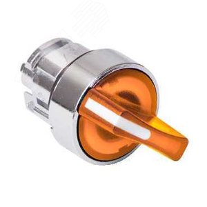 Головка для переключателя 22мм желтая 6