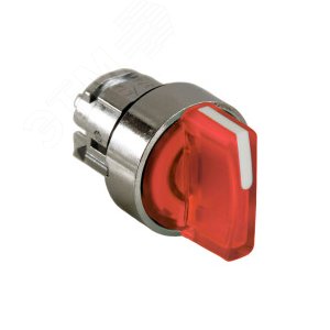 Головка для переключателя 22мм красная (ZB4BK1843) 7