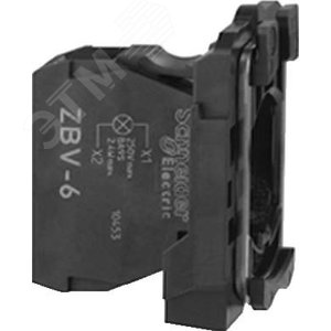 КОРПУС СИГН. ЛАМПЫ ПРЯМ.ПОДКЛ. ZB4BV6 | ZB4BV6 | Schneider Electric 6