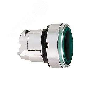 Головка кнопки с подсветкой зеленая (ZB4BW33) - фото 6