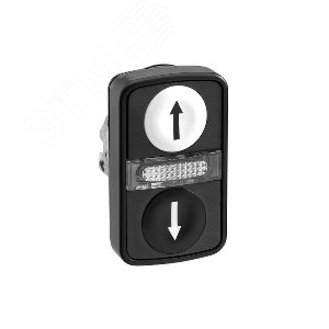 Головка кнопки двойная маркировка + LED 5