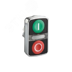 ГОЛОВКА КНОПКИ ДВОЙНАЯ С МАРКИРОВК + LED ZB4BW7L37417 | ZB4BW7L37417 | Schneider Electric 6