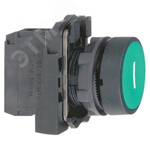 КНОПКА 22ММ ЗЕЛЕНЯЯ С ВОЗВРАТОМ XB5AA3311 | XB5AA3311 | Schneider Electric 2