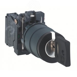 ПЕРЕКЛЮЧАТЕЛЬ 22ММ 2 ПОЗИЦИИ С КЛЮЧЕМ XB5AG61 | XB5AG61 | Schneider Electric 2
