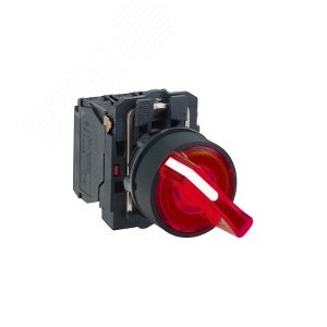 Переключатель красный с подсветкой (XB5AK124M5) 5