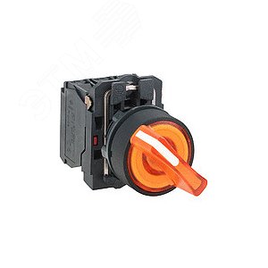 Переключатель 22мм 24В желтый с подсветкой (XB5AK125B5) 6