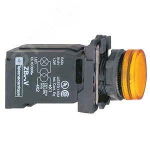 СИГН. ЛАМПА 22ММ 230В ЖЕЛТАЯ XB5AV45 | XB5AV45 | Schneider Electric 4