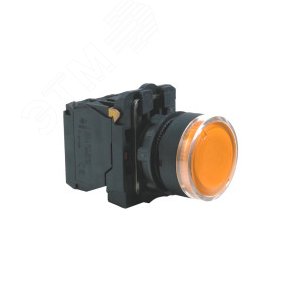 КНОПКА 22ММ 230-240В ЖЕЛТАЯ С ПОДСВЕТКОЙ | XB5AW35M5 | Schneider Electric 8