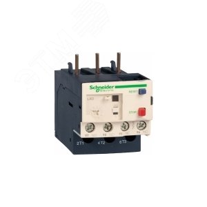 Реле перегрузки тепловое 3P 4A 6А для несимметричной (LR3D10) 6