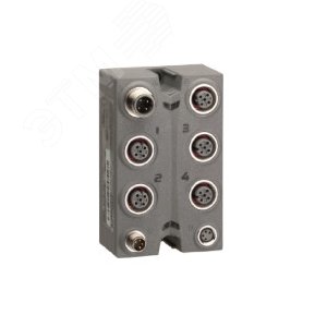 Модуль аналоговый IP67 4выхода 12бит +/-10В разъемы М12 - фото 6