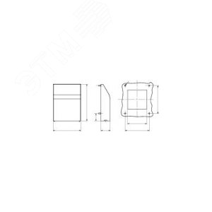 НАБОР IP55 125x125 ЭМС RAL 7035 | NSYCAP125LE | Schneider Electric 6