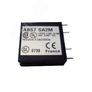 Реле статическое 24-240В AC 0.5А 10мм (ABS7SA2M) - фото 3