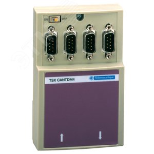 CANOPEN TAP С 4 ПОРТАМИ SUB-D 9P 4