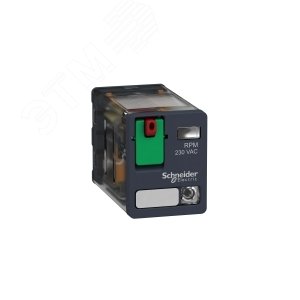 Реле 2CO светодиод 230В AC (RPM22P7) 4