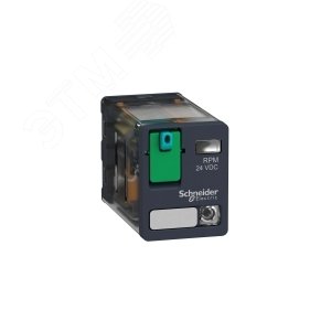 Реле 2CO светодиод 24В DC (RPM22BD) 5