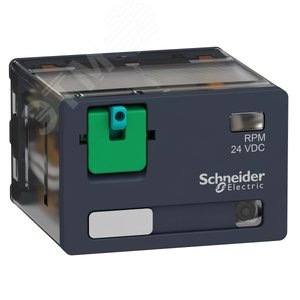 Реле 4CO светодиод 24В DC (RPM42BD) 2