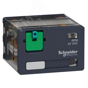 Реле 4CO светодиод 24В DC (RPM42BD) 4