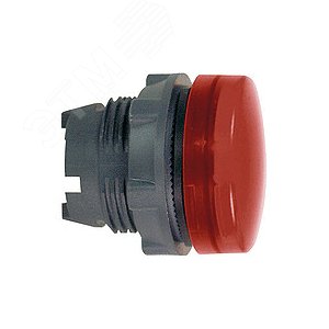 ГОЛОВКА СИГН. ЛАМПЫ 22ММ КРАСНАЯ ZB5AV043 | ZB5AV043 | Schneider Electric 8