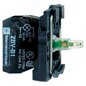 КНОПКА С ПОДСВЕТКОЙ 120В ZB5AW0G41 | ZB5AW0G41 | Schneider Electric 6