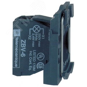 КОРПУС ДЛЯ СИГНАЛЬНОЙ ЛАМПЫ 230В ZB5AVM3 | ZB5AVM3 | Schneider Electric 2