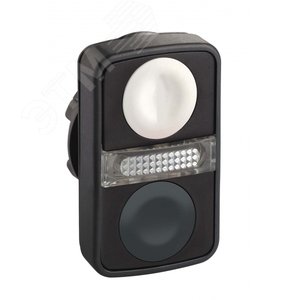 ГОЛОВКА КНОПКИ ДВОЙНАЯ БЕЗ МАРКИР + LED ZB5AW7A1720 | ZB5AW7A1720 | Schneider Electric 2