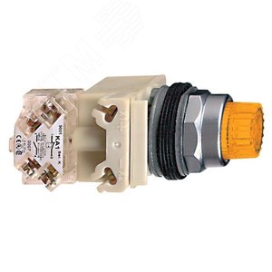 КНОПКА С ПОДСВ. ЖЕЛТАЯ, 24В 9001K2L35AH13 | 9001K2L35AH13 | Schneider Electric 5