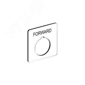 ПЛАСТ. МАРКИРОВ. ПЛАТА ДЛЯ СЕРИИ 9001 9001KN106WP | 9001KN106WP | Schneider Electric 8