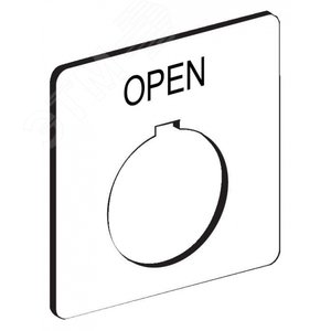 ПЛАСТ. МАРКИРОВ. ПЛАТА ДЛЯ СЕРИИ 9001 9001KN109WP | 9001KN109WP | Schneider Electric 2