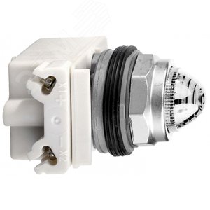 Лампа сигнальная 30мм 24В белая (9001KP35LWW9) 2