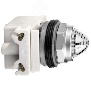 Лампа сигнальная 30мм 24В белая (9001KP35LWW9) 4