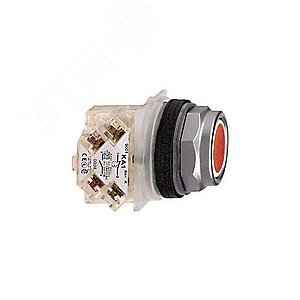 Кнопка утопленная красная 8